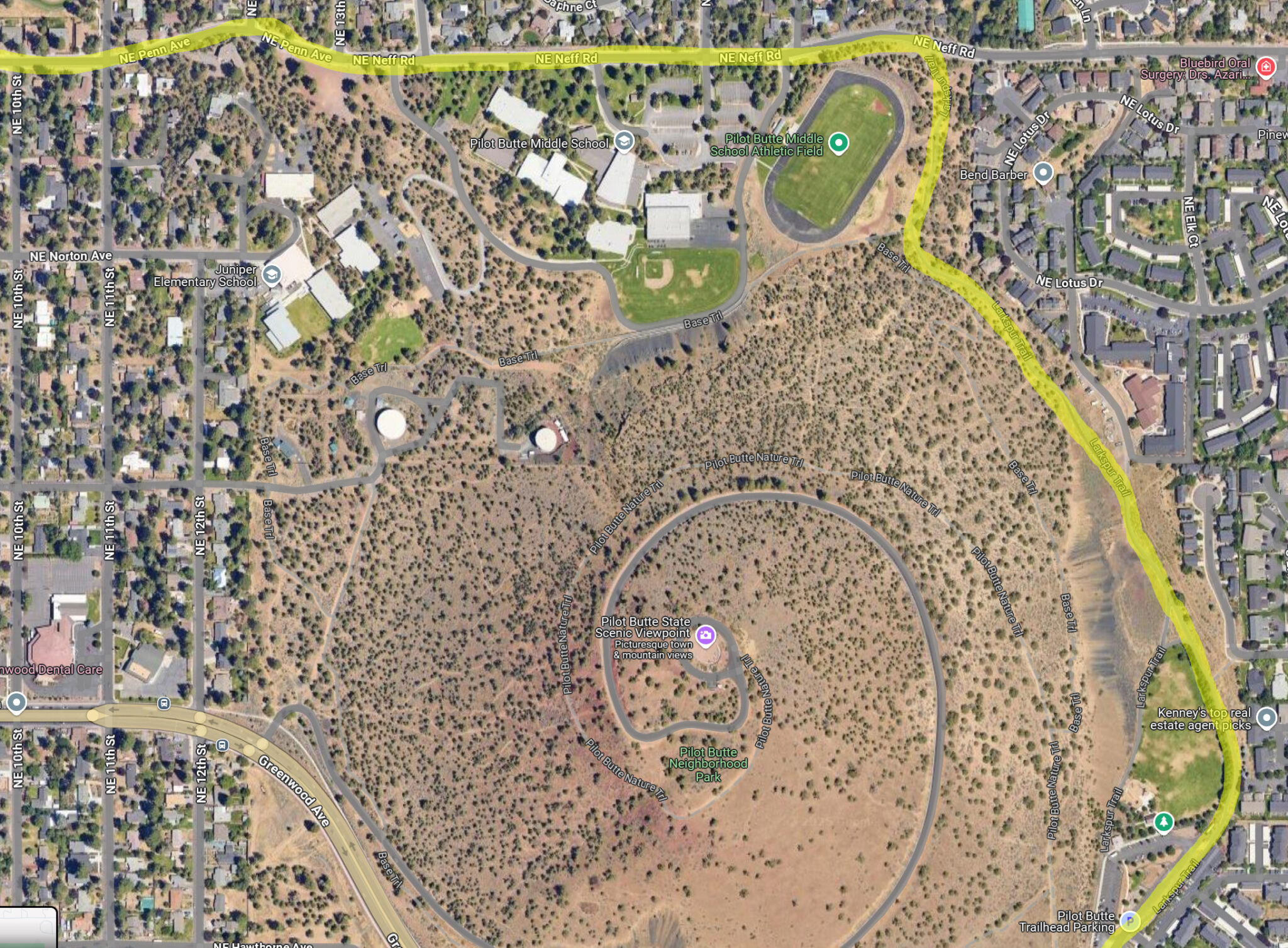Orchard Park to Lava Lanes - Bend Bikes
